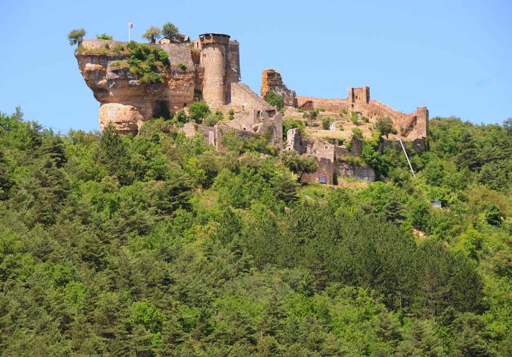 Château de Peyrelade en Aveyron